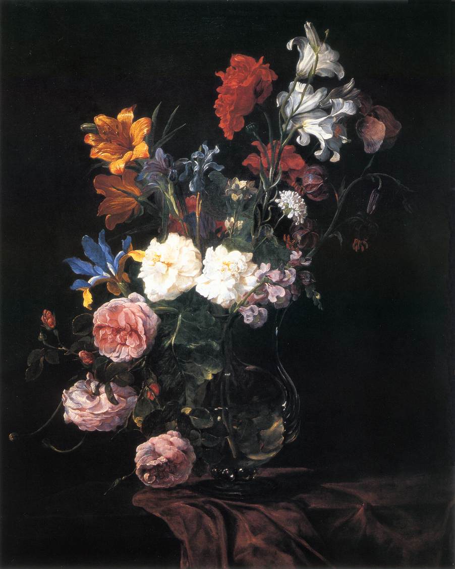 A Vase of Flowers  f